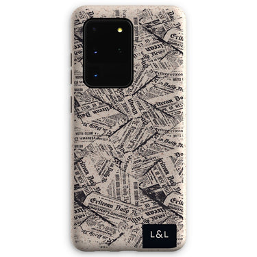 Newspaper Eco Phone Case - Loam & Lore